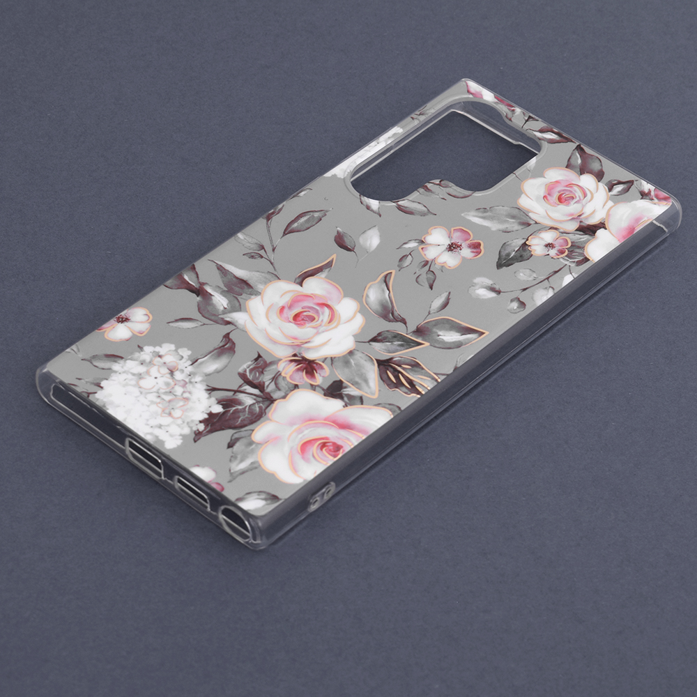 Kryt Samsung Galaxy S23 Ultra Techsuit - Marble Series - Bloom of Ruth Gray