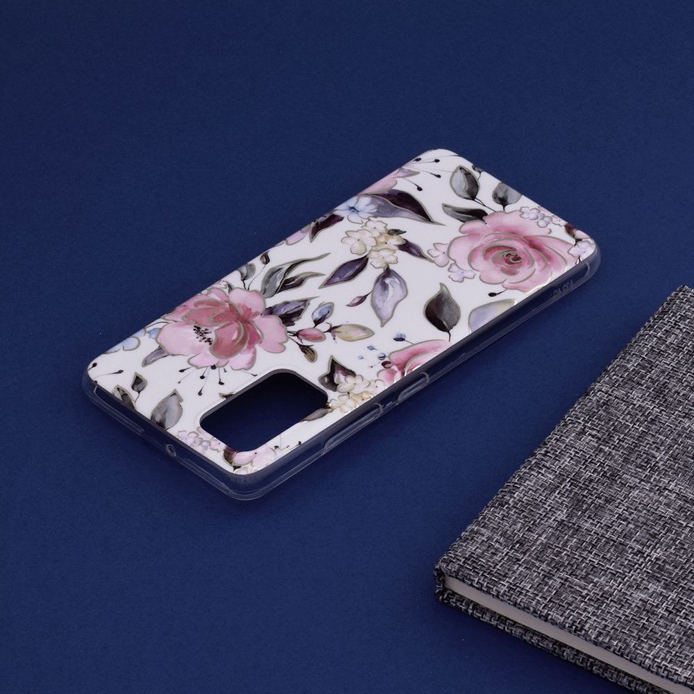 Kryt Samsung Galaxy A32 4G Techsuit - Marble Series - Chloe White