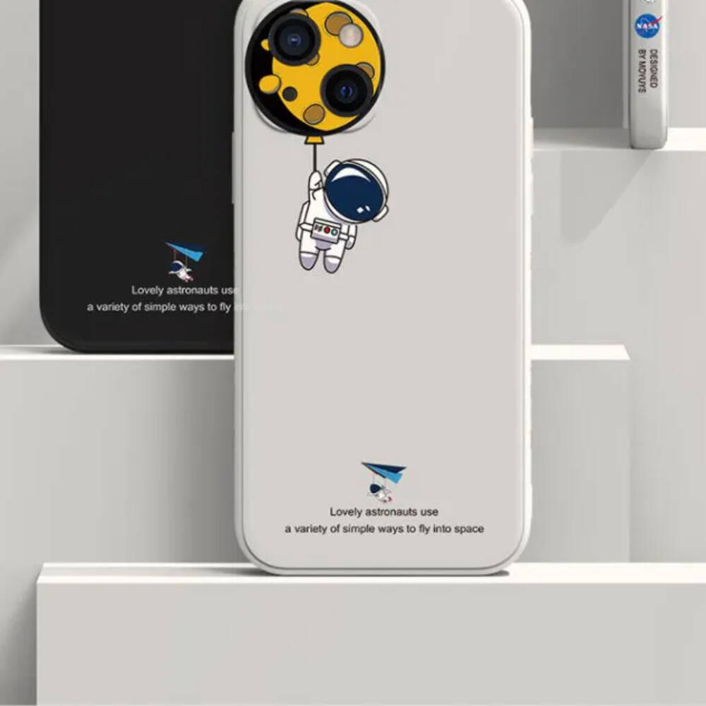 Kryt Samsung Galaxy A54 5G Astronaut NASA krémový