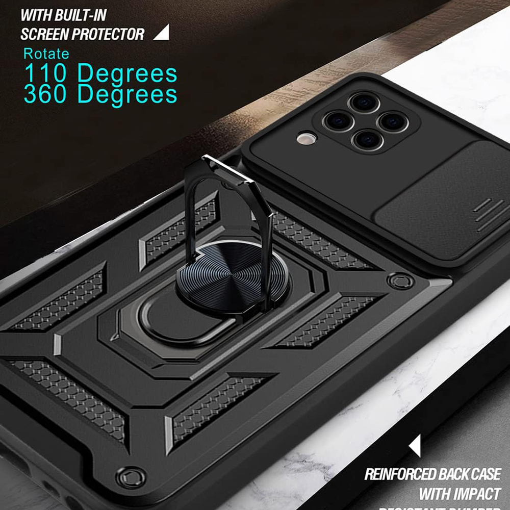 Kryt Huawei P40 Lite Techsuit CamShield Pro modrý