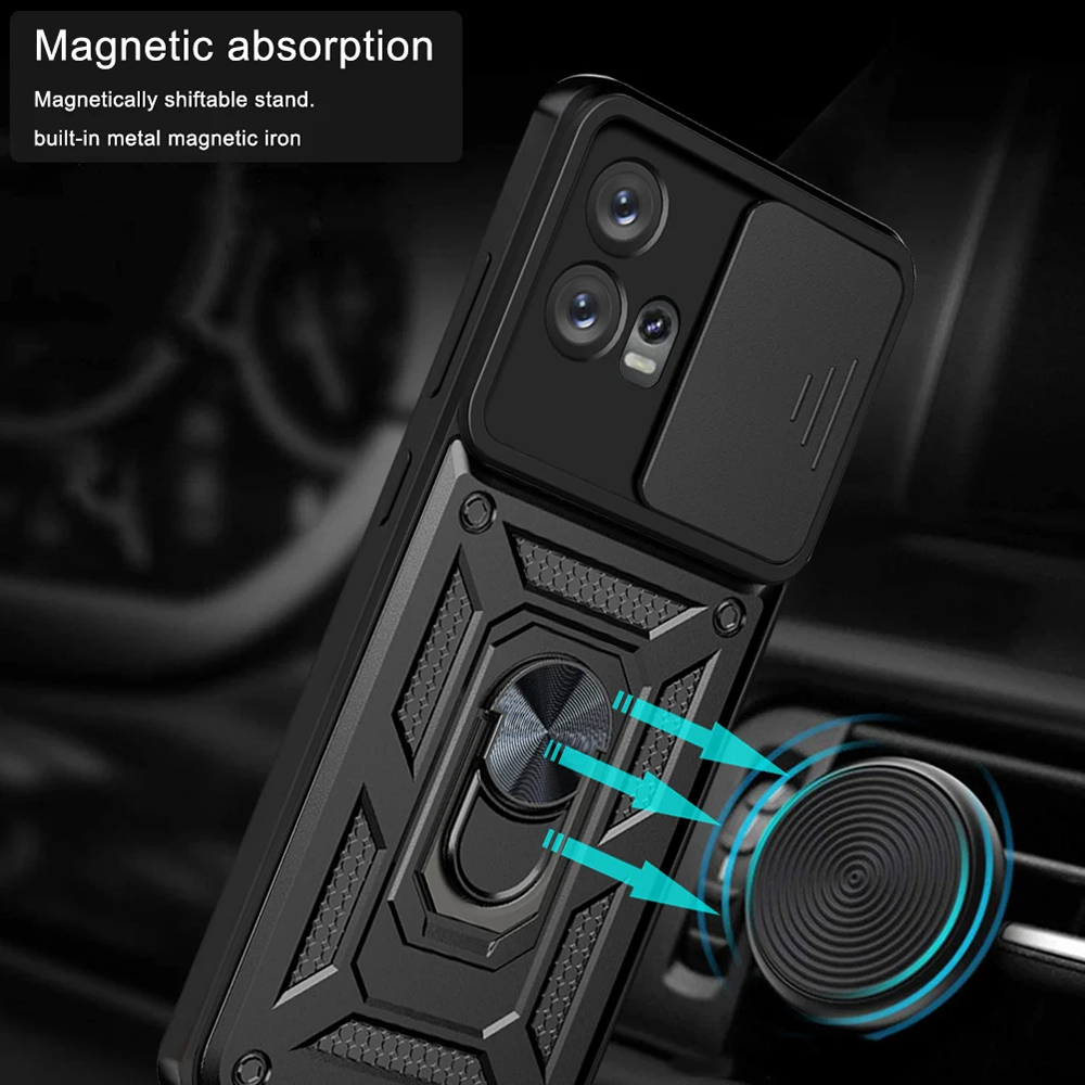 Kryt Motorola EDGE 30 Fuision Techsuit CamShield Pro černý