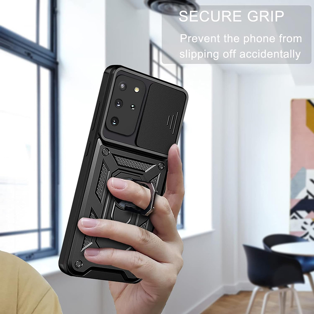 Kryt Samsung Galaxy S20 Plus 4G / S20 Plus 5G Techsuit CamShield Pro černý