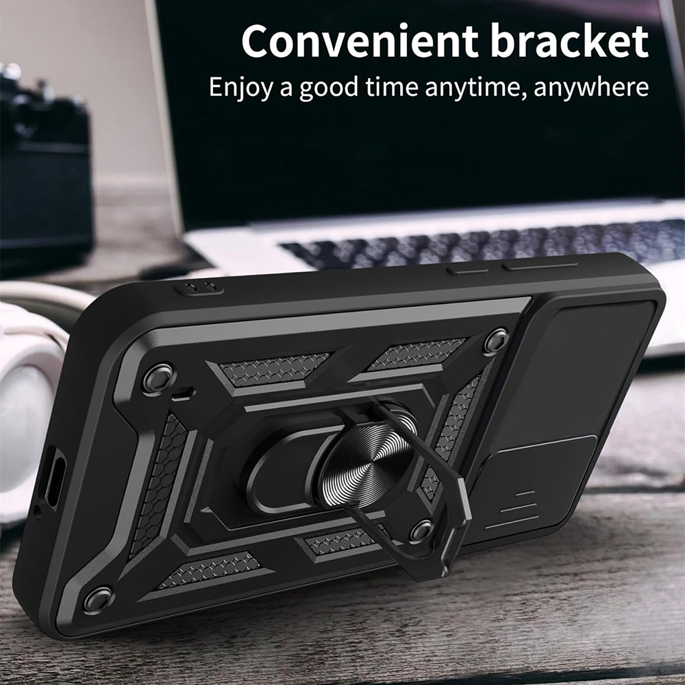Kryt Motorola EDGE 40 / EDGE (2023) Techsuit CamShield Pro černý