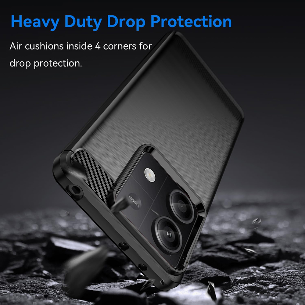 Kryt Xiaomi Redmi Note 13 5G, Armored Carbon black