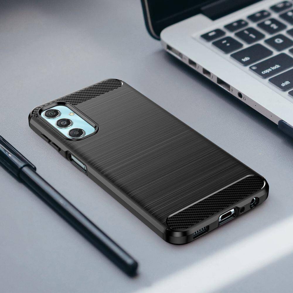 Kryt Samsung Galaxy M34 5G Tech-Protect TPU Carbon black