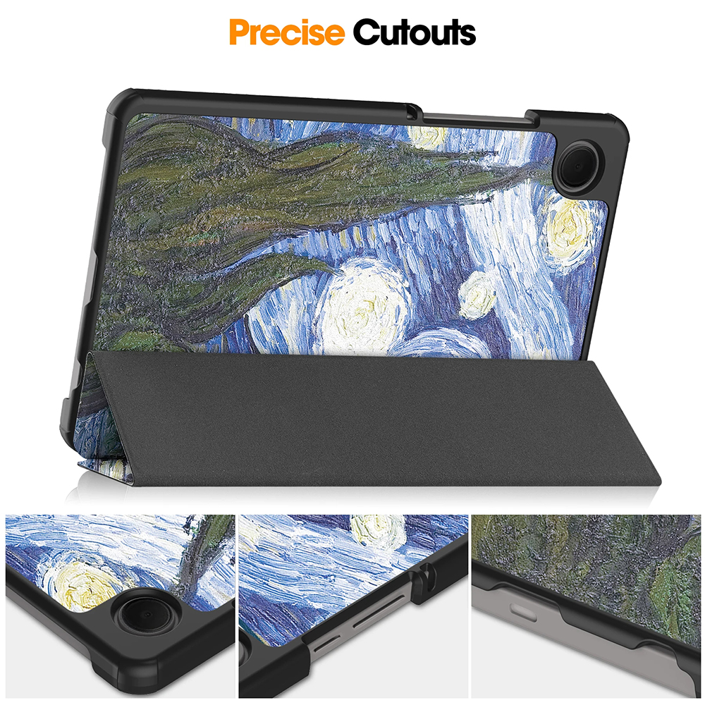 Pouzdro pro tablet Samsung Galaxy Tab A9 / A11 Techsuit FoldPro Starry Night