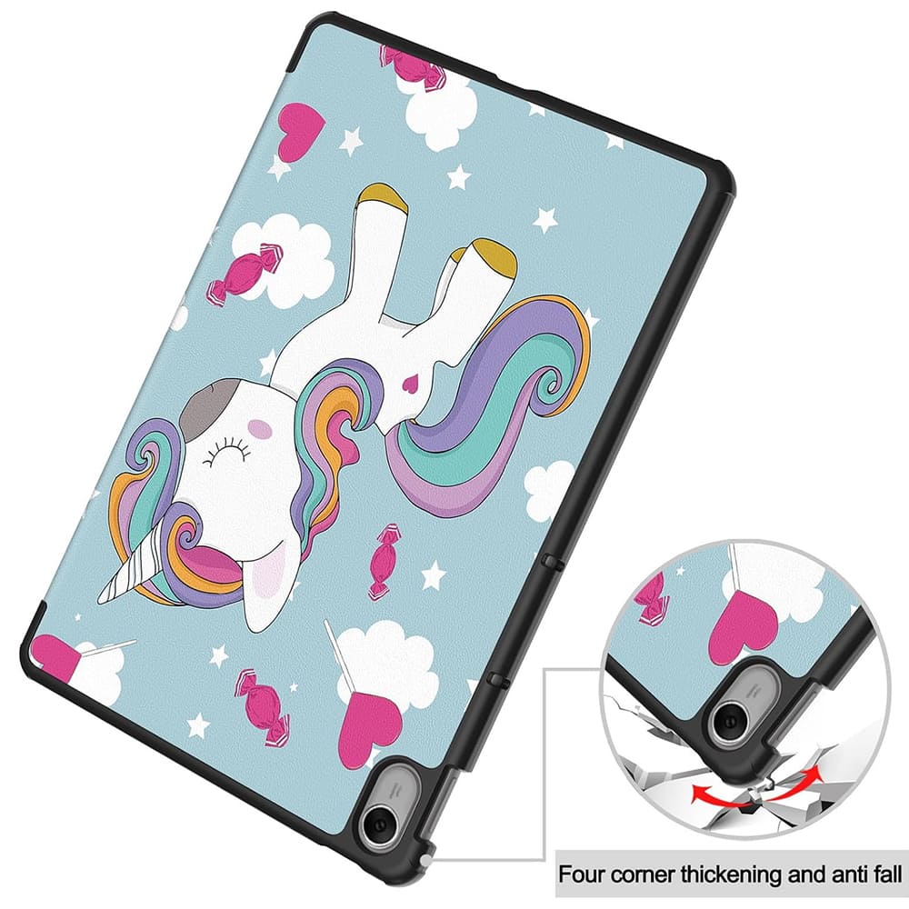 Pouzdro pro tablet Huawei MatePad 11.5", Techsuit FoldPro jednorožec