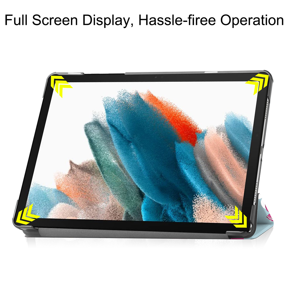 Pouzdro pro tablet Samsung Galaxy Tab A9 Plus / A11 Plus, Techsuit FoldPro jednorožec