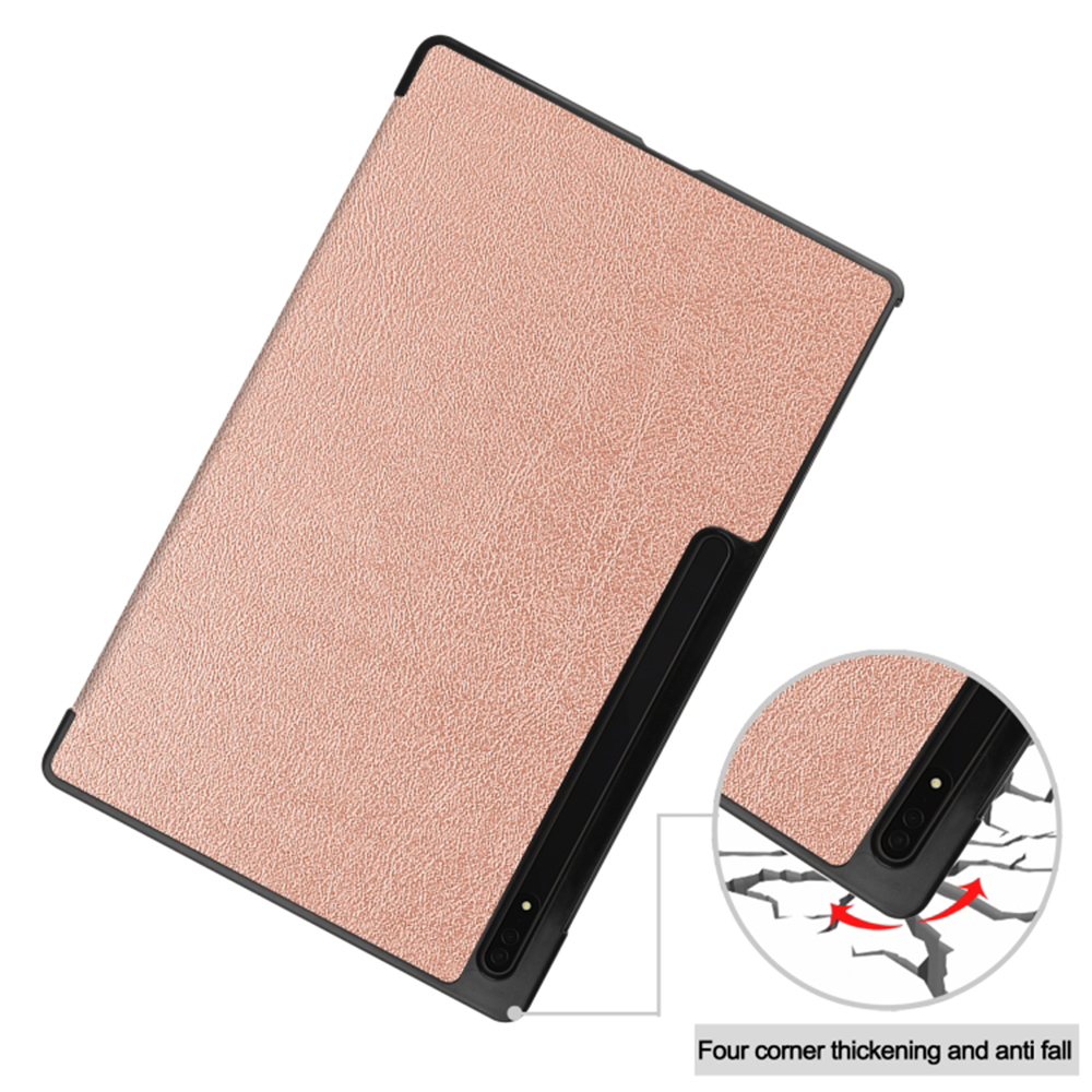 Pouzdro pro tablet Samsung Galaxy Tab S8 Ultra / S9 Ultra, Techsuit FoldPro Rose Gold