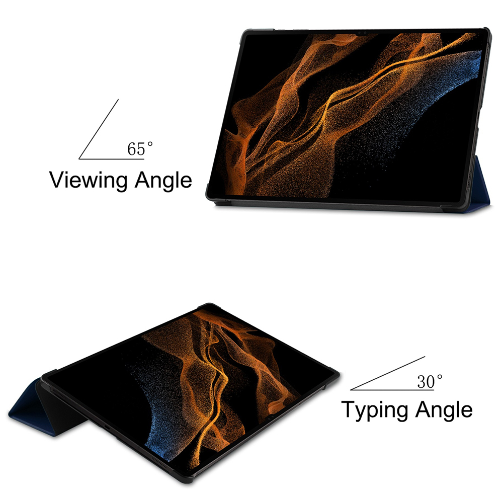 Pouzdro pro tablet Samsung Galaxy Tab S9 Ultra, Techsuit FoldPro modré