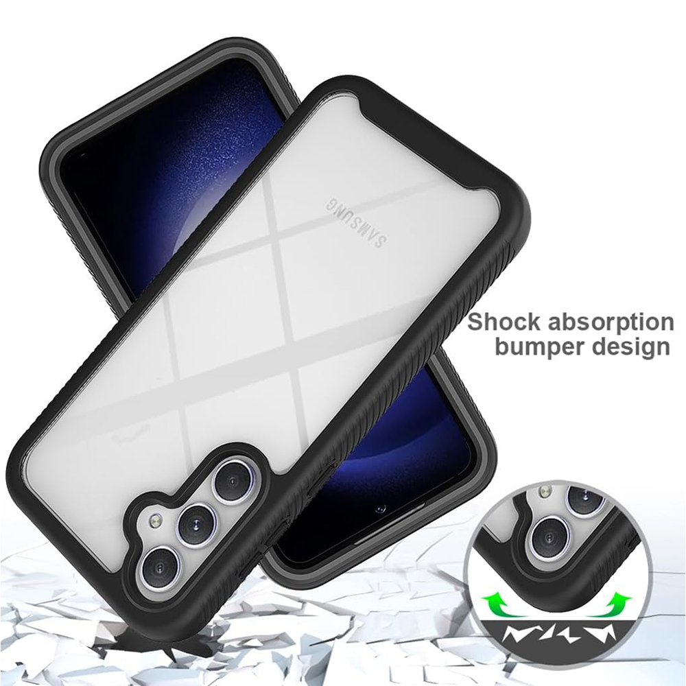 Pouzdro Samsung Galaxy S24 Plus Techsuit - Defense360 Pro + ochrana obrazovky, černé