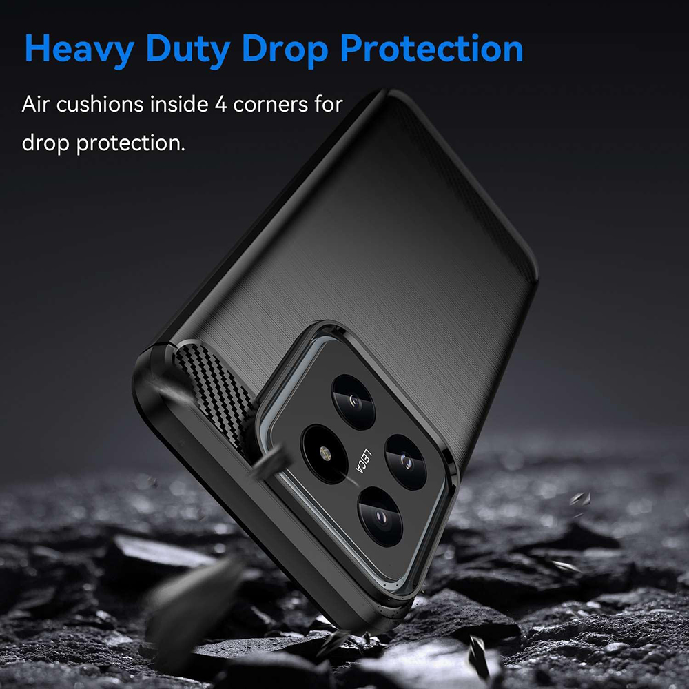 Kryt Xiaomi 14 Pro, Armored Carbon black