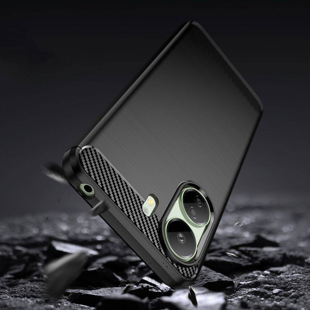 Kryt Xiaomi Redmi 13C 4G / Poco C65 Tech-Protect Carbon černý