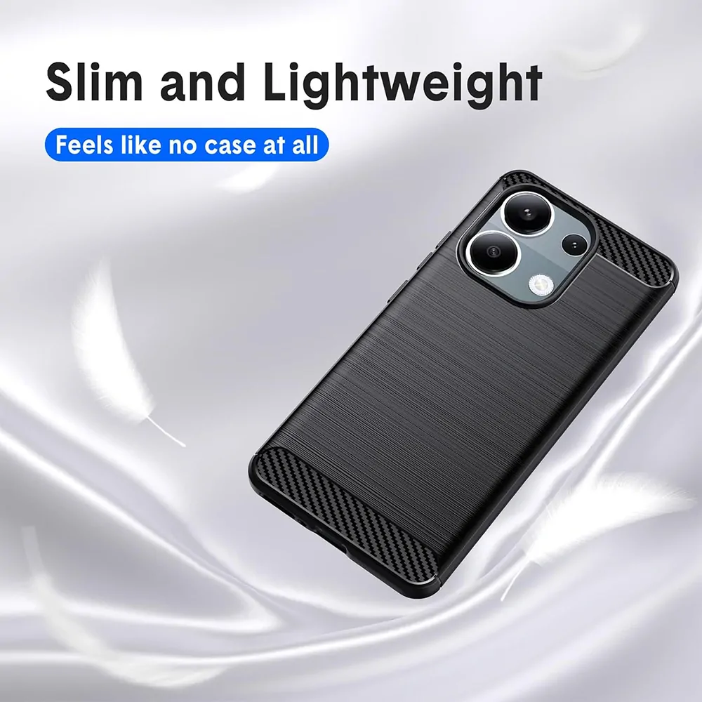 Kryt Xiaomi Redmi Note 13 Pro 4G / Poco M6 Pro 4G, Armored Carbon black