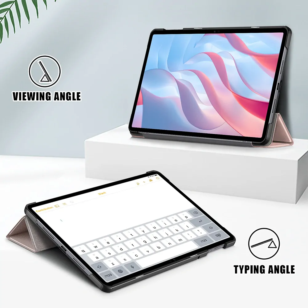 Pouzdro pro tablet Honor Pad X9 / X8 Pro, Techsuit FoldPro Rose Gold