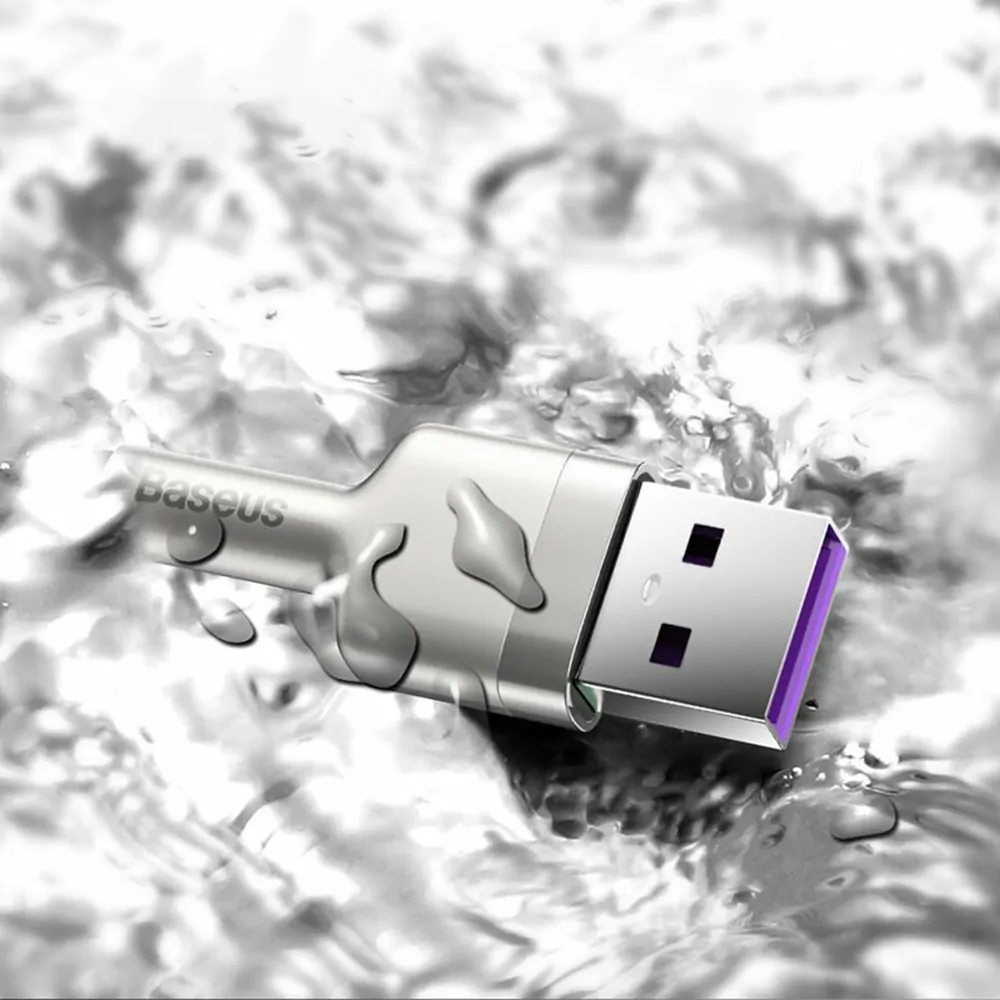 Datový kabel Baseus Cafule USB to USB-C Baseus Cafule, 66W 6A, 0,25m černý