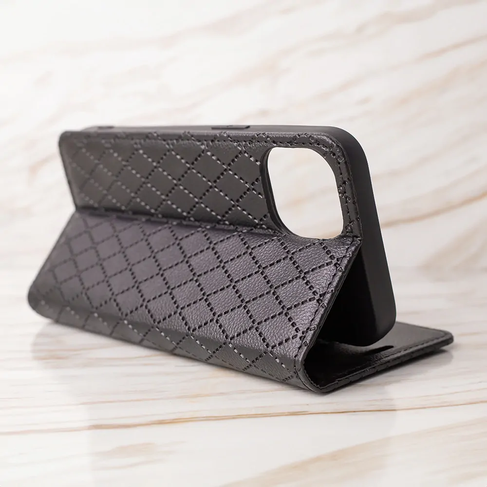 Pouzdro flip Smart Caro pro Xiaomi Redmi 12 4G / 12 5G černé