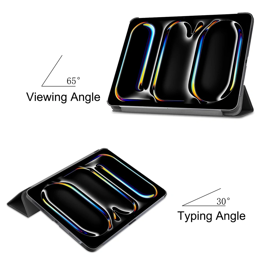 Pouzdro pro tablet Apple iPad Pro 13 (2024), Techsuit FoldPro modré