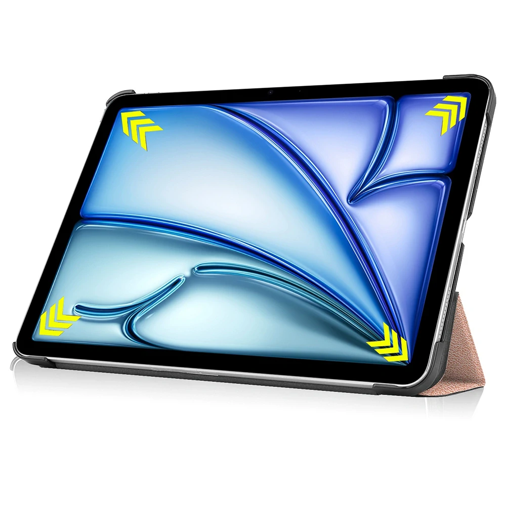 Pouzdro pro tablet Apple iPad Air 11 (2024), Techsuit FoldPro Rose Gold