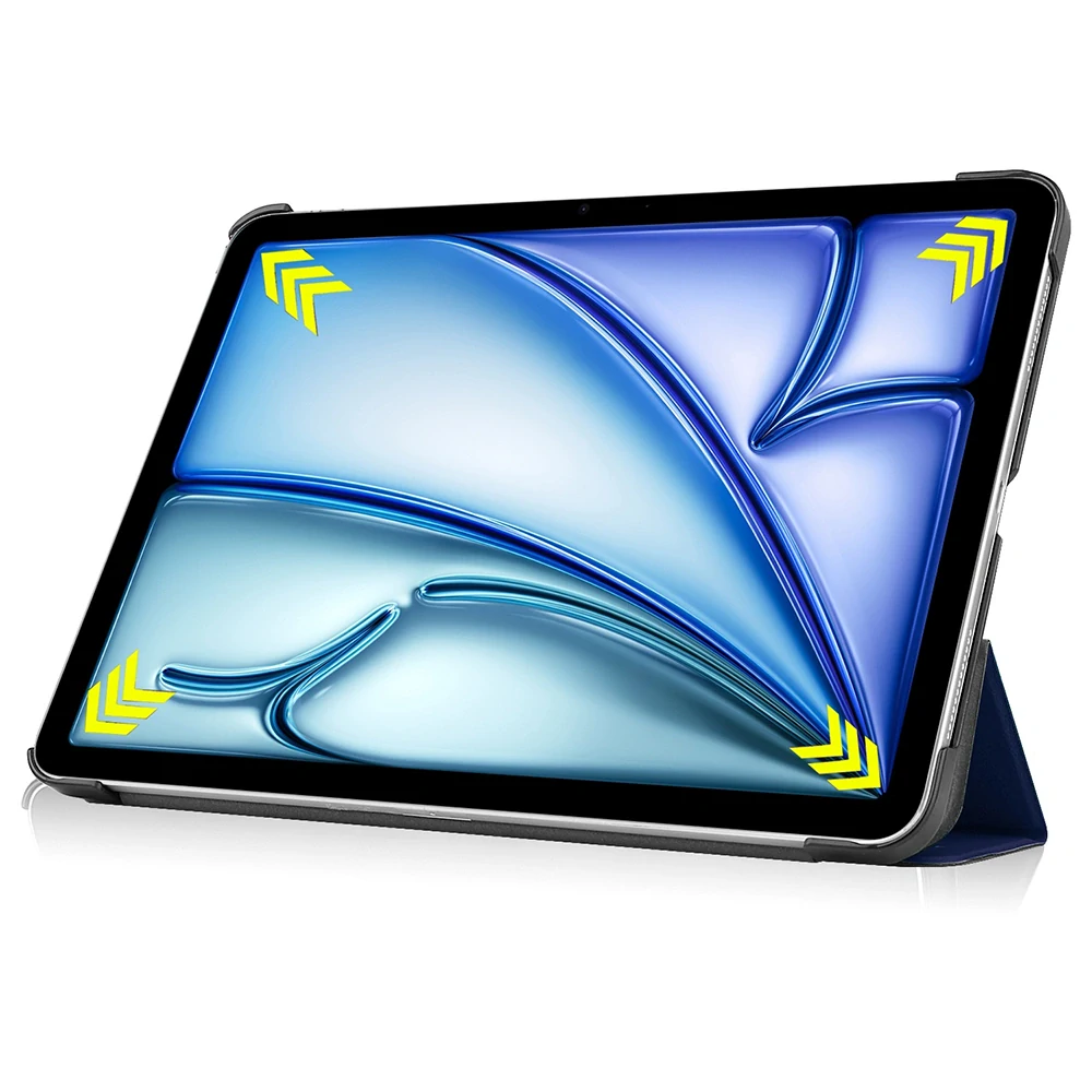 Pouzdro pro tablet Apple iPad Air 13 (2024/2025), FoldPro modré
