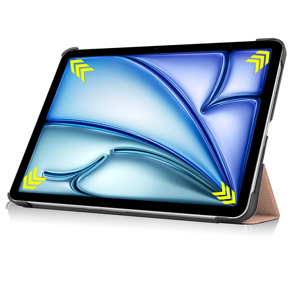 Pouzdro pro tablet Apple iPad Air 11 (2024), Techsuit FoldPro Rose Gold