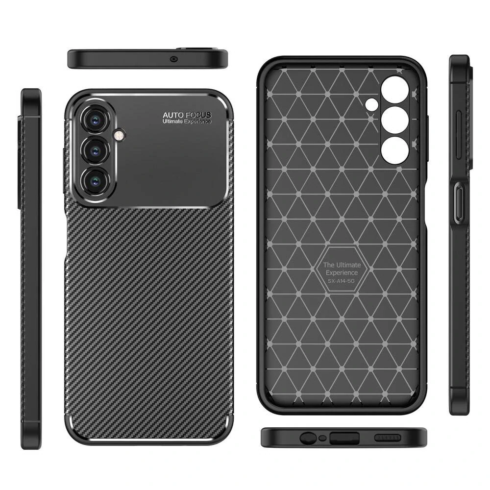 Kryt Samsung Galaxy A35 5G, Techsuit CarbonFiber černý