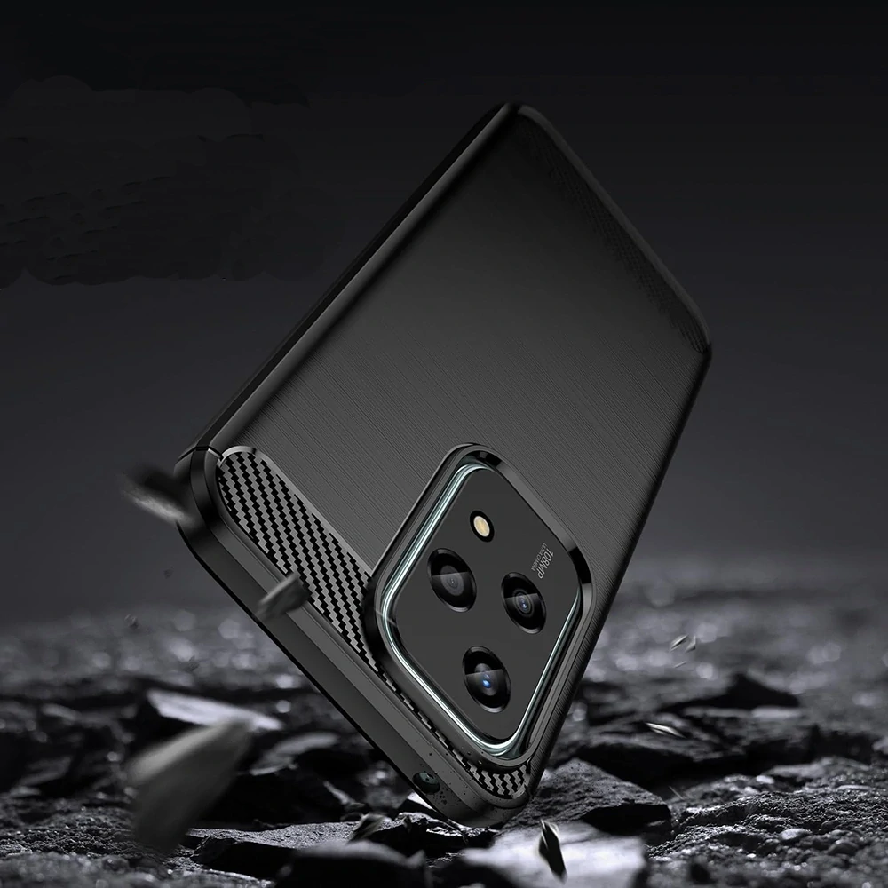 Kryt Honor 200 Lite, Armored Carbon černý