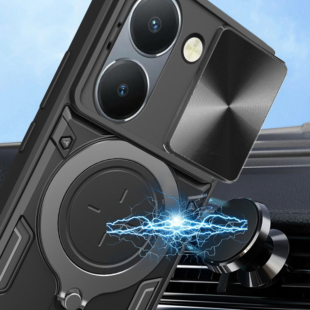 Kryt Honor 200 Techsuit CamGuard Pro - červený