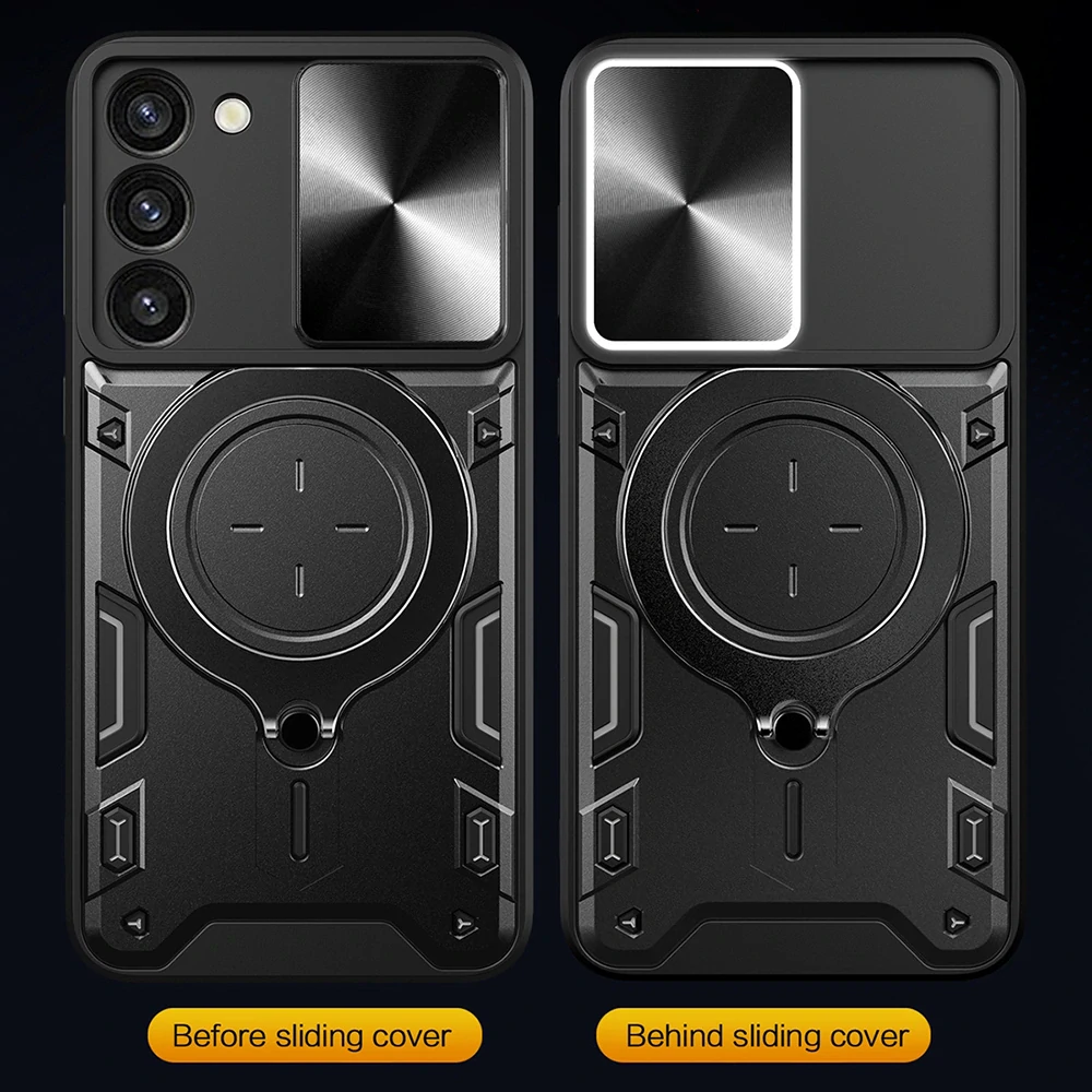Kryt Samsung Galaxy S24 Plus Techsuit CamGuard Pro - modrý
