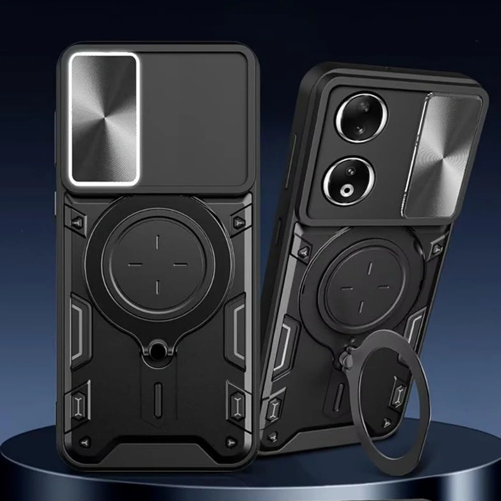 Kryt Honor X7b / X7b 5G / 90 Smart Techsuit CamGuard Pro - černý