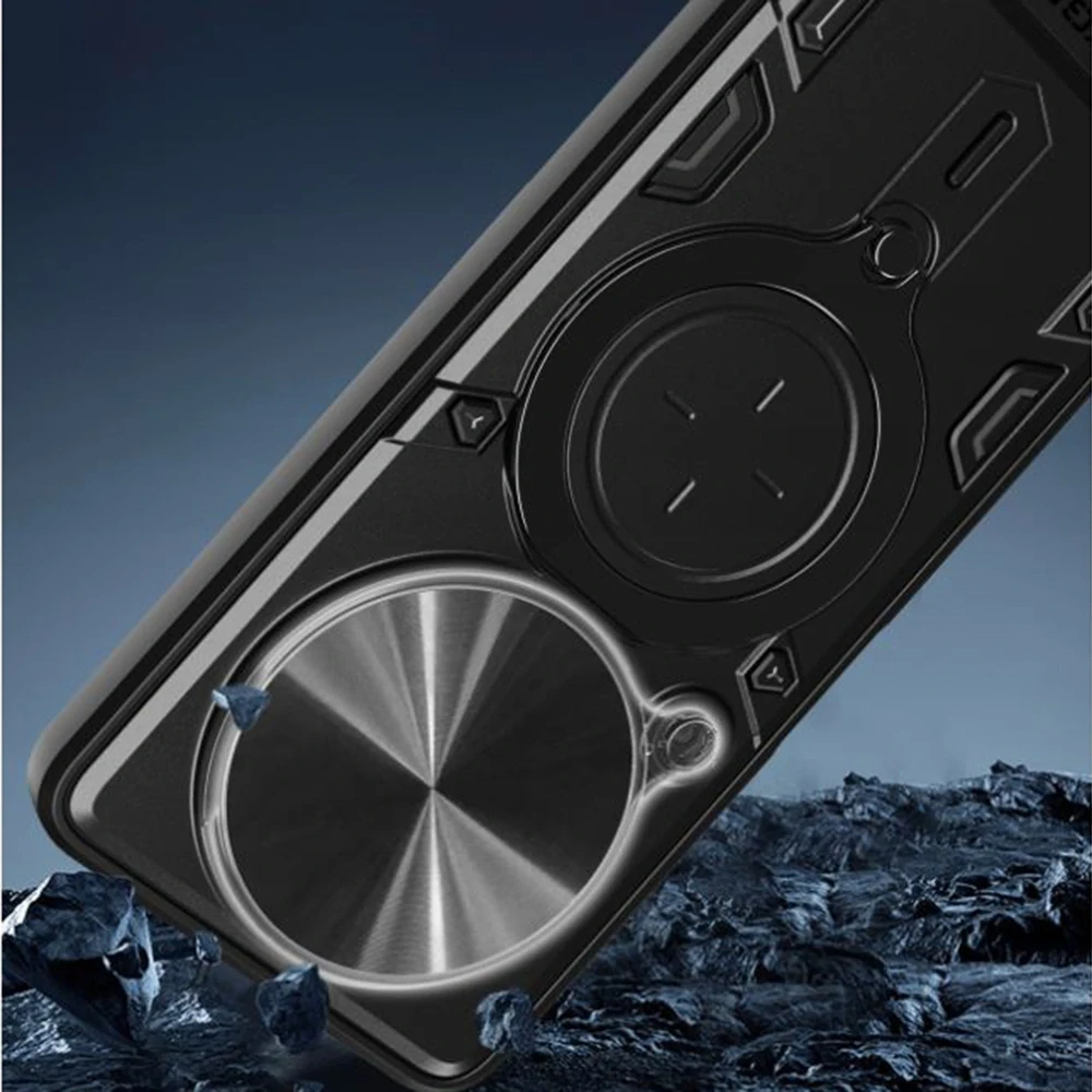 Kryt Honor Magic 5 lite Techsuit CamGuard Pro - červený