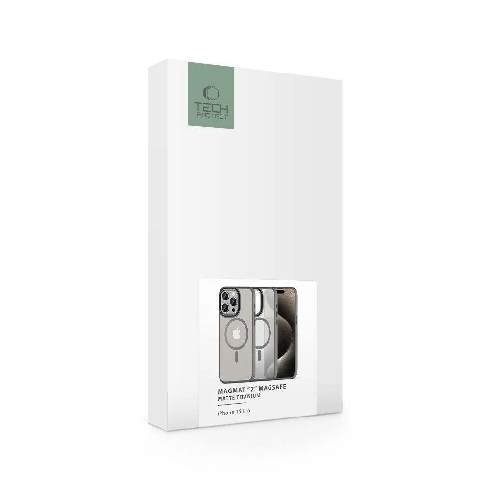 Kryt Apple iPhone 16 Pro Max Tech-Protect Magmat MagSafe titan