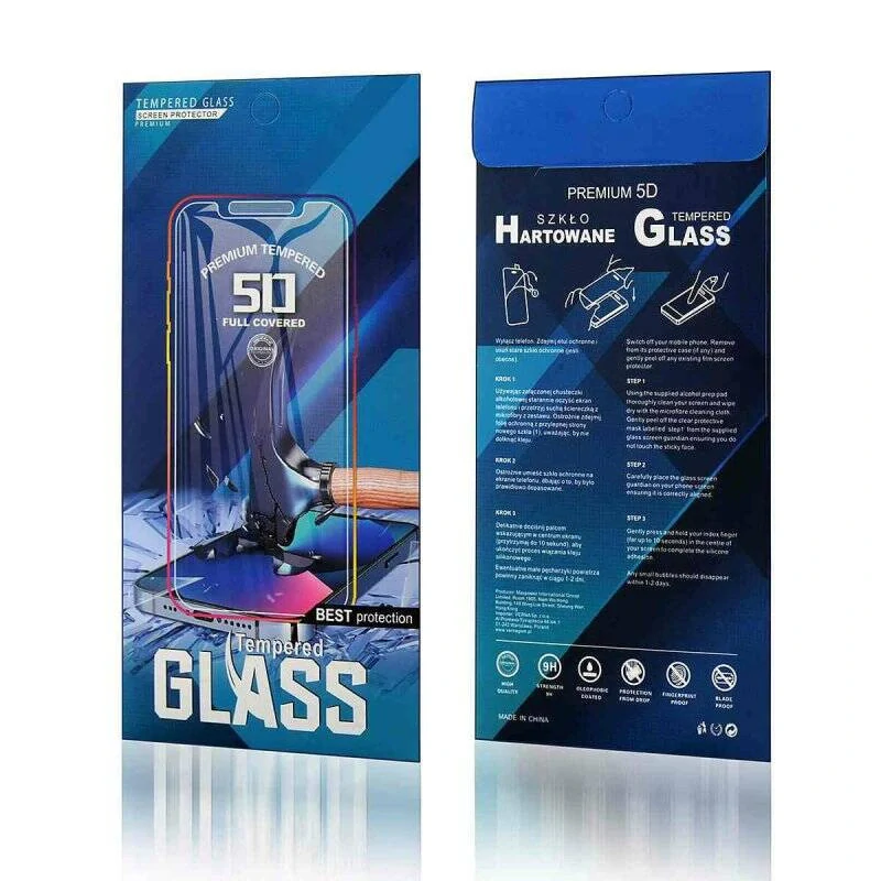 Tvrzené sklo 5D MOTOROLA MOTO G55 Full Glue černé