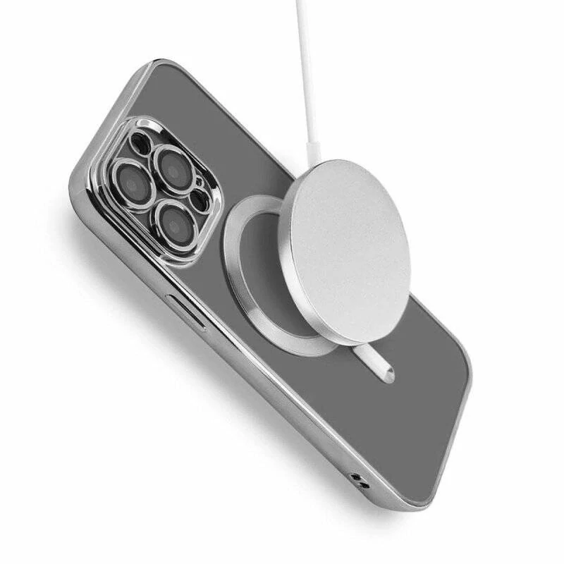 Kryt iPhone 16, Nexeri MagSafe stříbrný