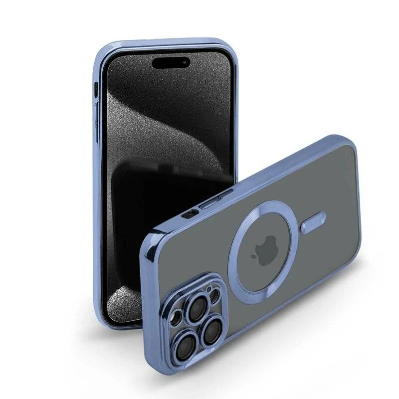 Kryt iPhone 16 Pro Max, Nexeri MagSafe světle modrý