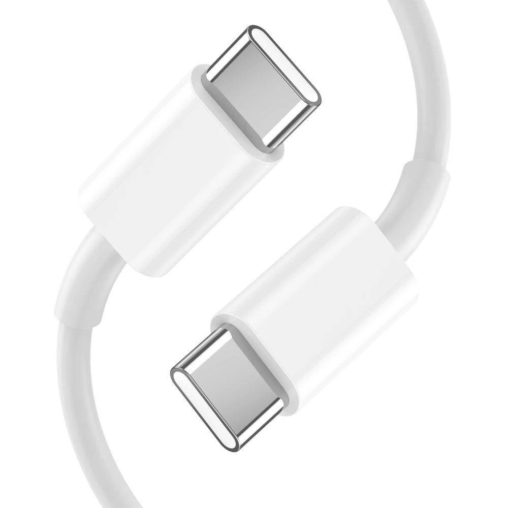 Síťová nabíječka PD 20W 2x USB-C + kabel USB-C Tech-Protect C20W bílá
