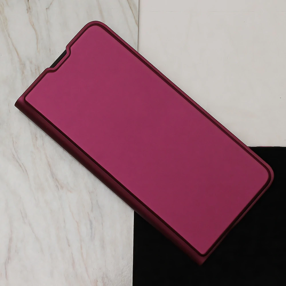Pouzdro flip iPhone 17 Pro Max, Smart Soft - burgundy