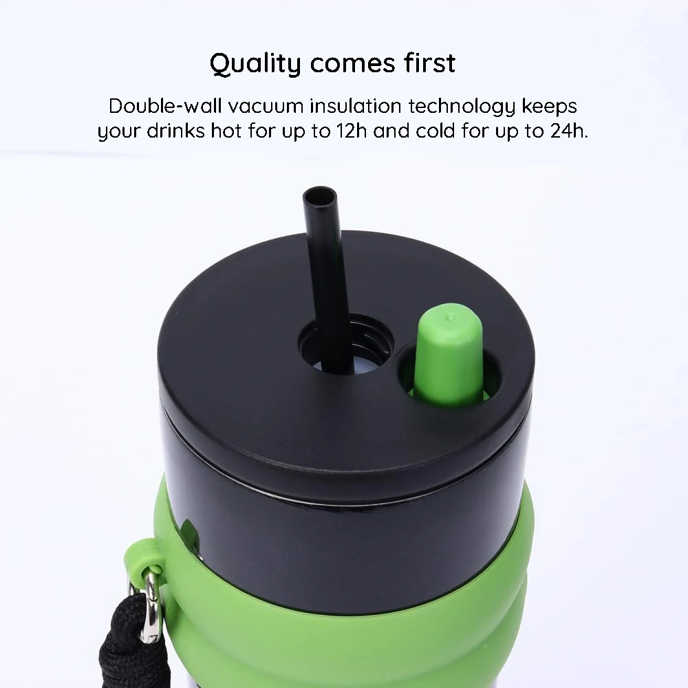 Termoska Techsuit (THM7) - nerezová ocel 316, 710 ml - červená