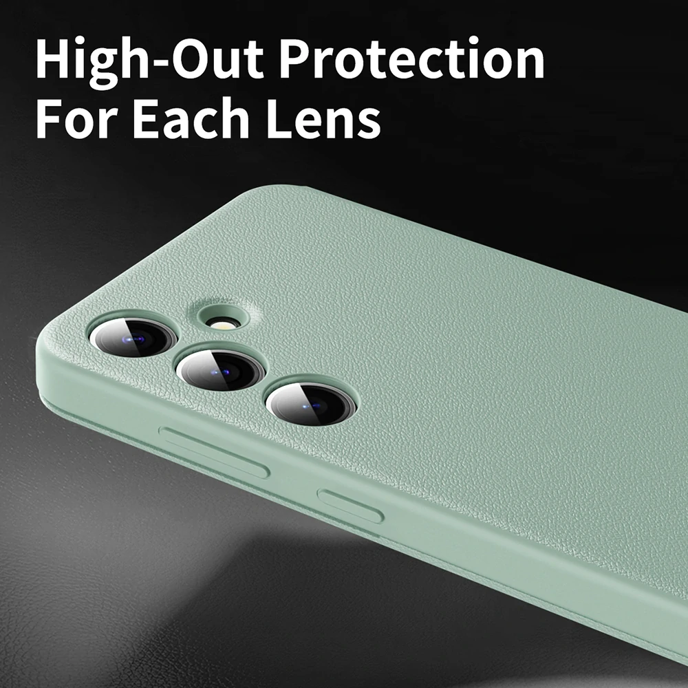 Pouzdro Samsung Galaxy A55 5G Smart View Techsuit, zelené