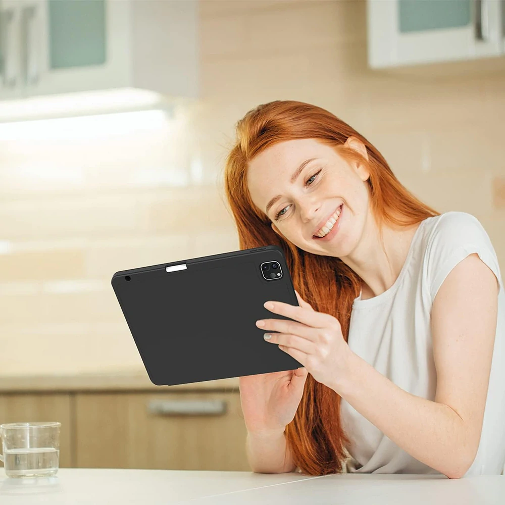 Pouzdro pro tablet iPad Pro 12.9 (2018/2020/2021/2022), Flex Trifold, dark blue