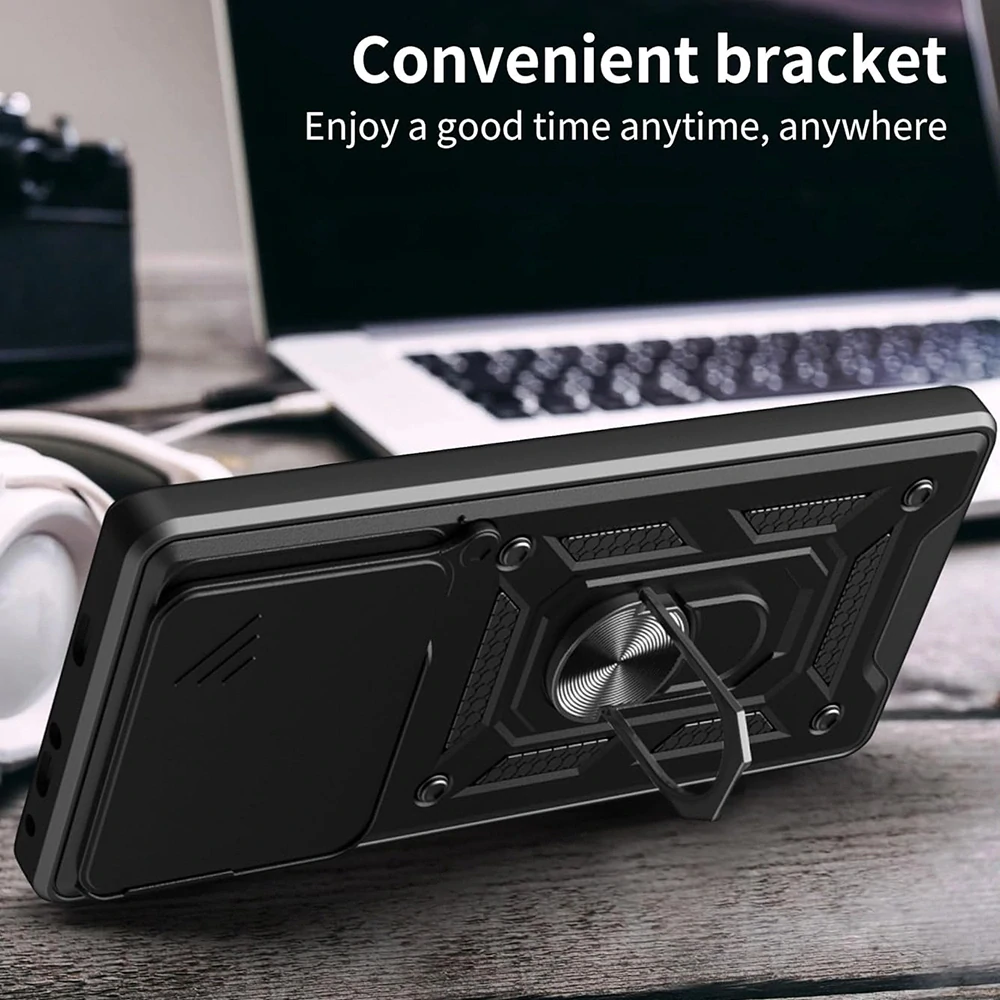 Kryt Motorola Moto G75 Techsuit CamShield Pro černý