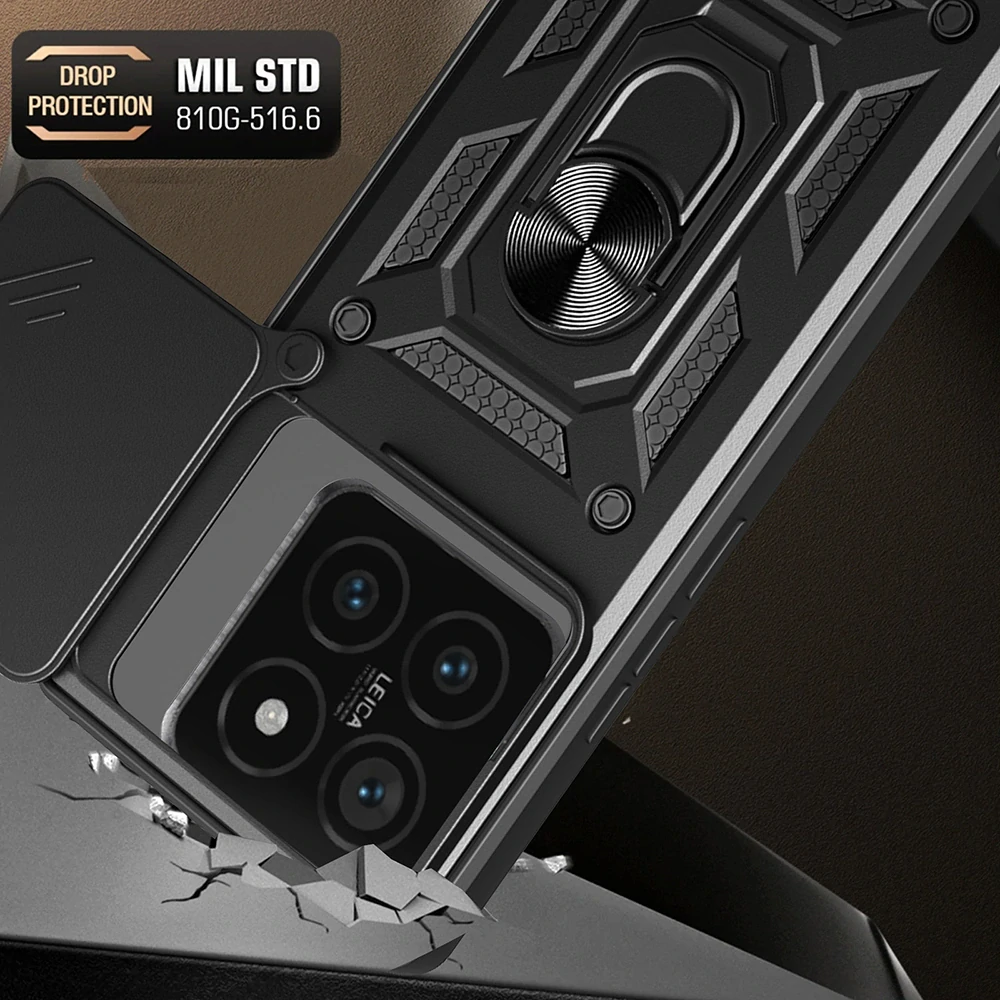 Kryt Xiaomi 14T Pro Techsuit CamShield Pro černý