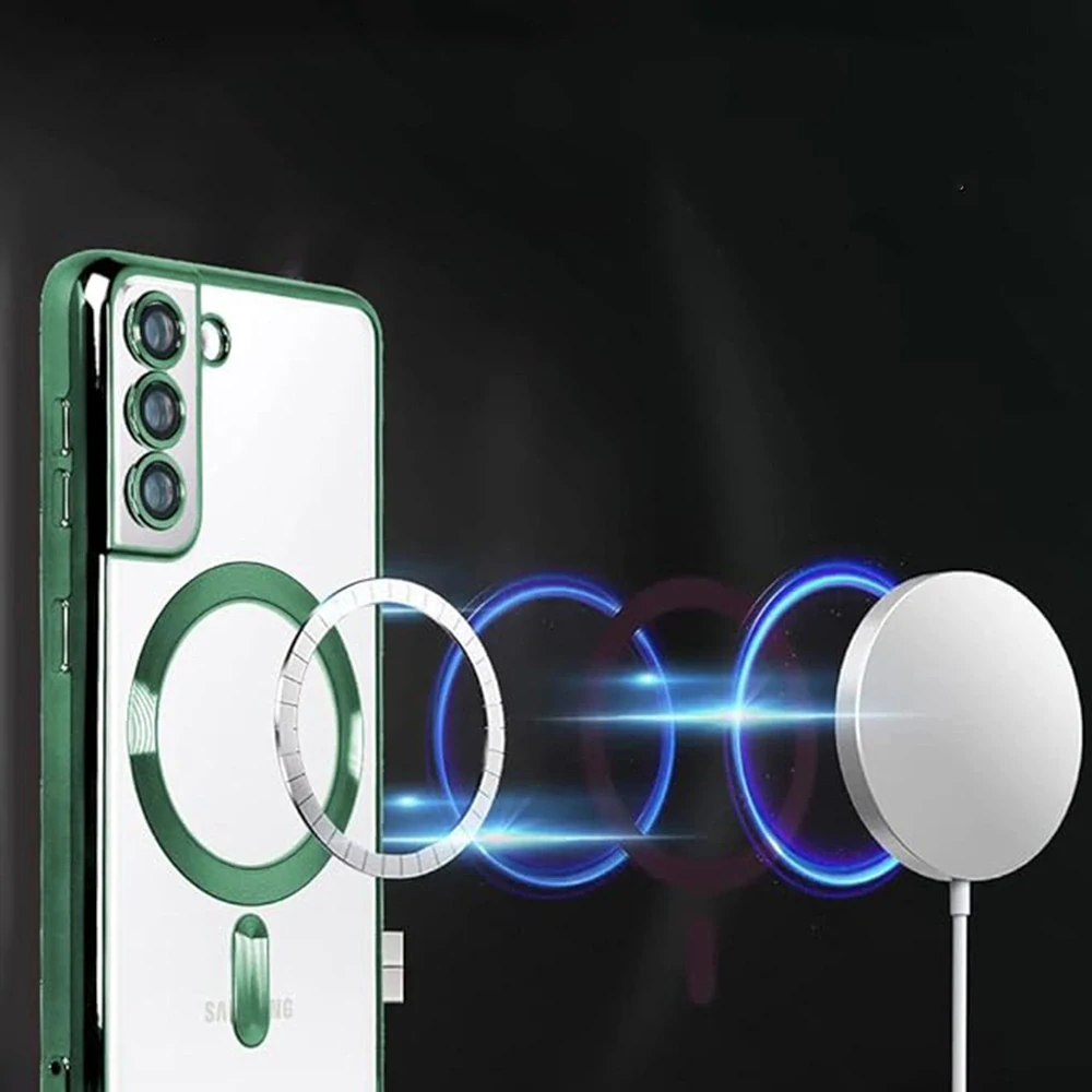 Kryt Samsung Galaxy A36 5G / A56 5G Techsuit Luxury Crystal MagSafe - černý