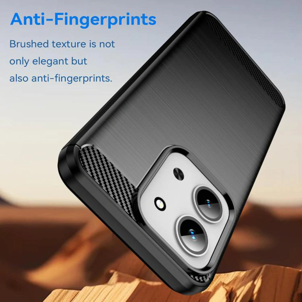 Kryt Xiaomi Redmi 15C 4G/5G, Armored Carbon černý
