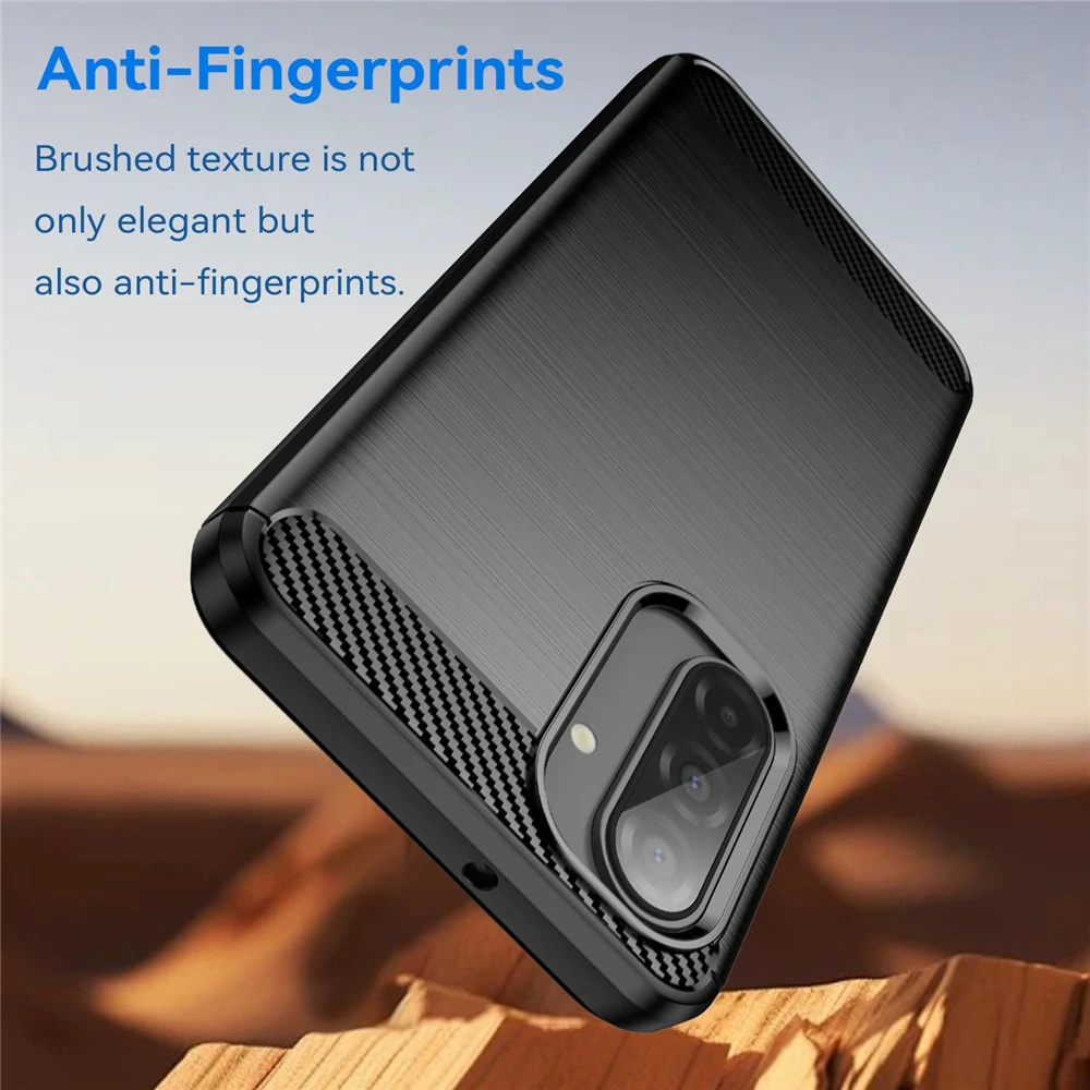 Kryt Samsung Galaxy A56 5G, Armored Carbon černý