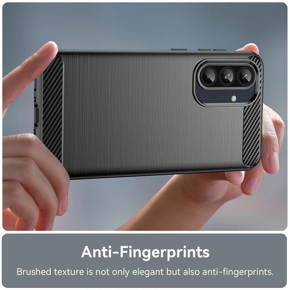 Kryt Samsung Galaxy A26 5G, Armored Carbon modrý
