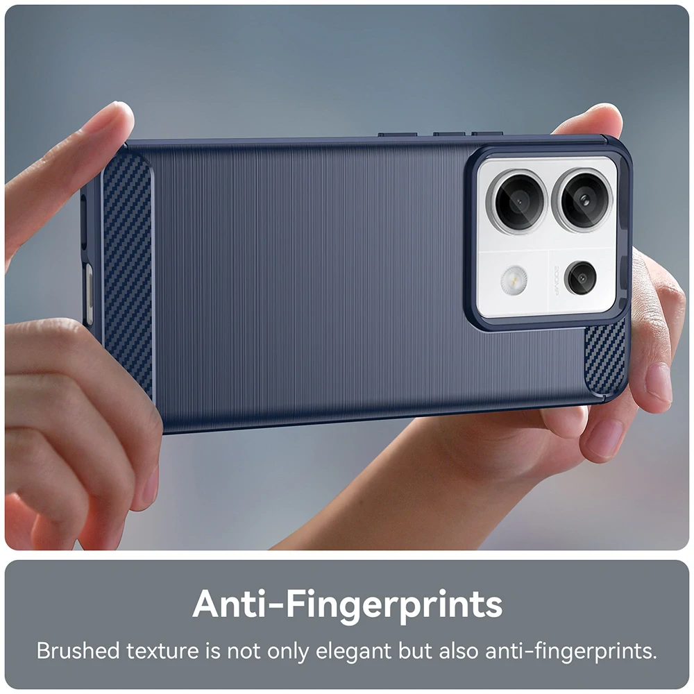 Kryt Xiaomi Redmi Note 14 5G, Techsuit CarbonFiber černý