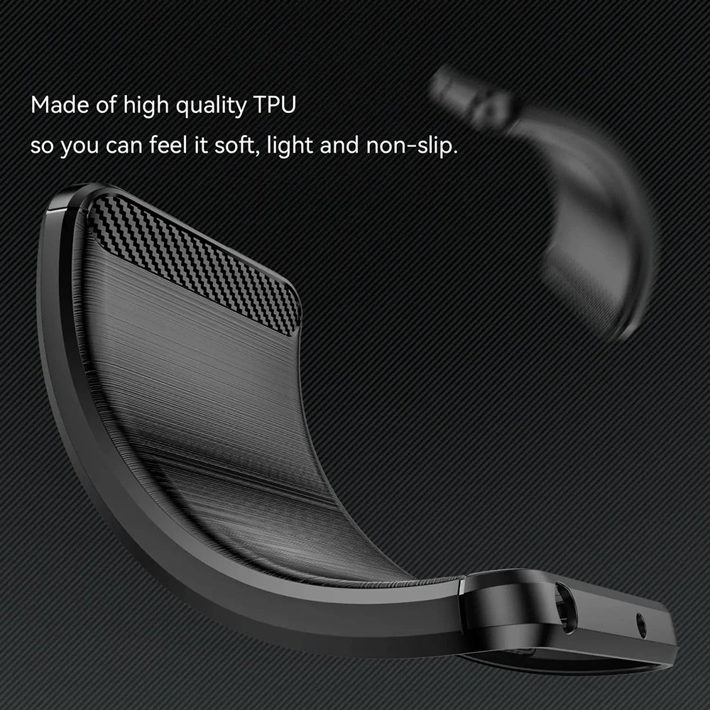Kryt Xiaomi Redmi Note 14 Pro+ 5G, Techsuit CarbonFiber černý