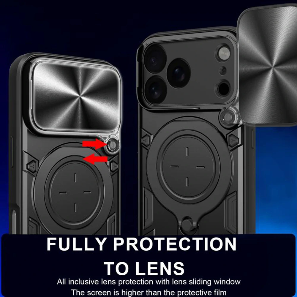 Kryt iPhone 17 Pro Max, Techsuit CamGuard Pro - černý