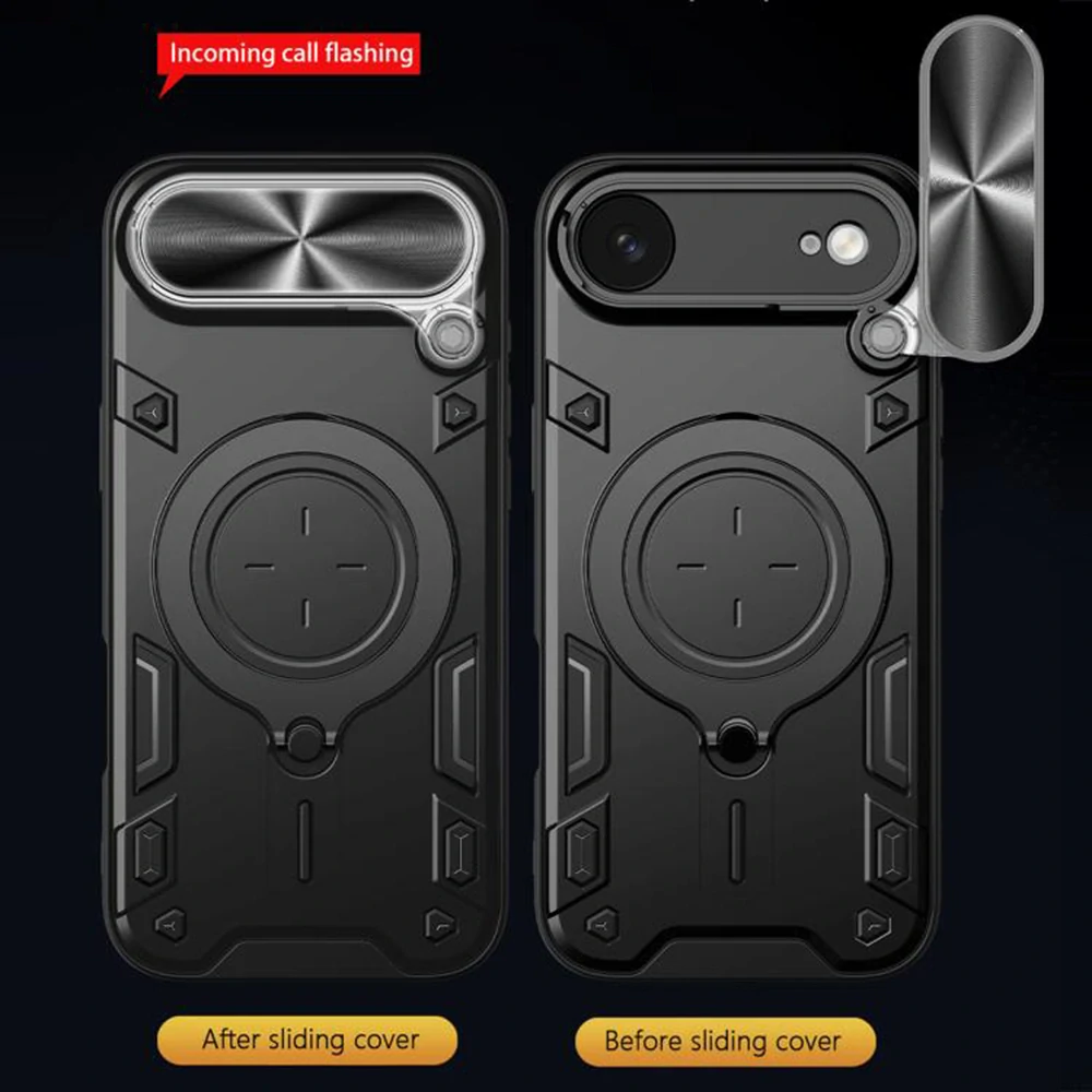 Kryt iPhone 17 Air, Techsuit CamGuard Pro - červený